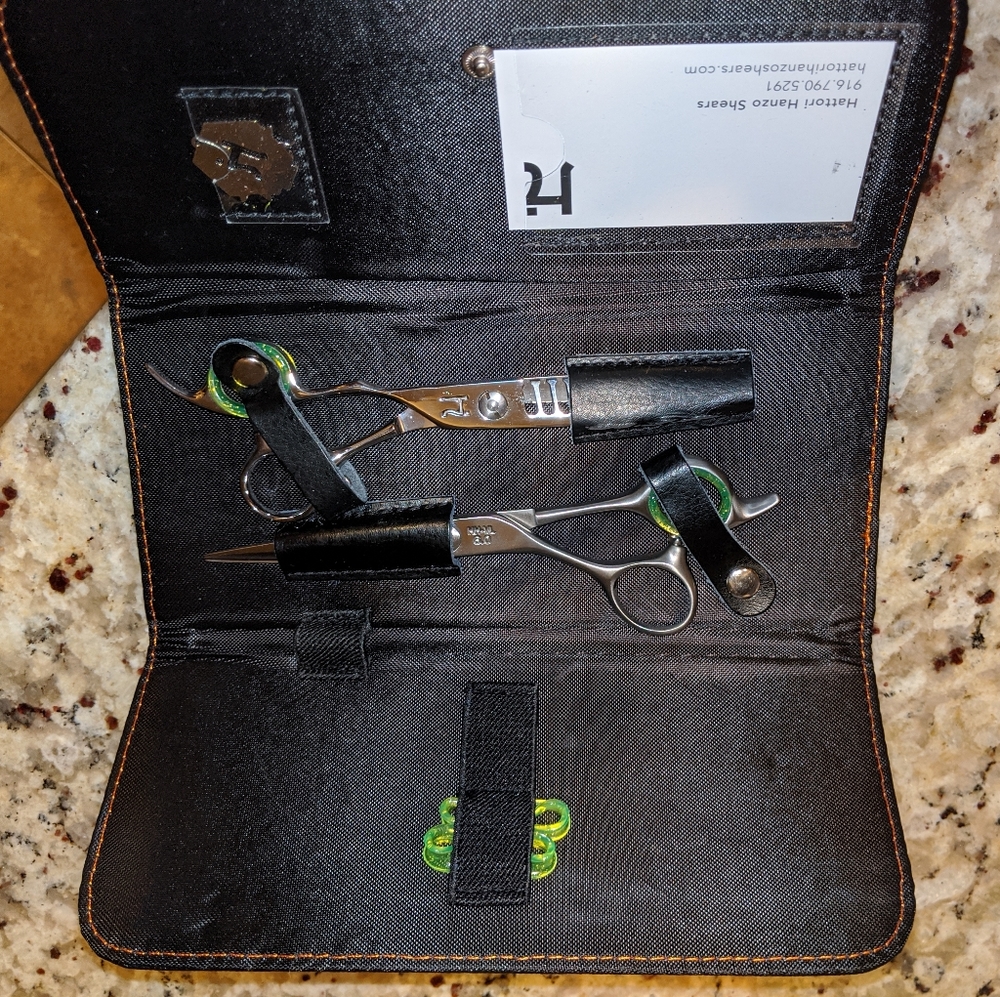 Left Handed Set of Hanzo Shears